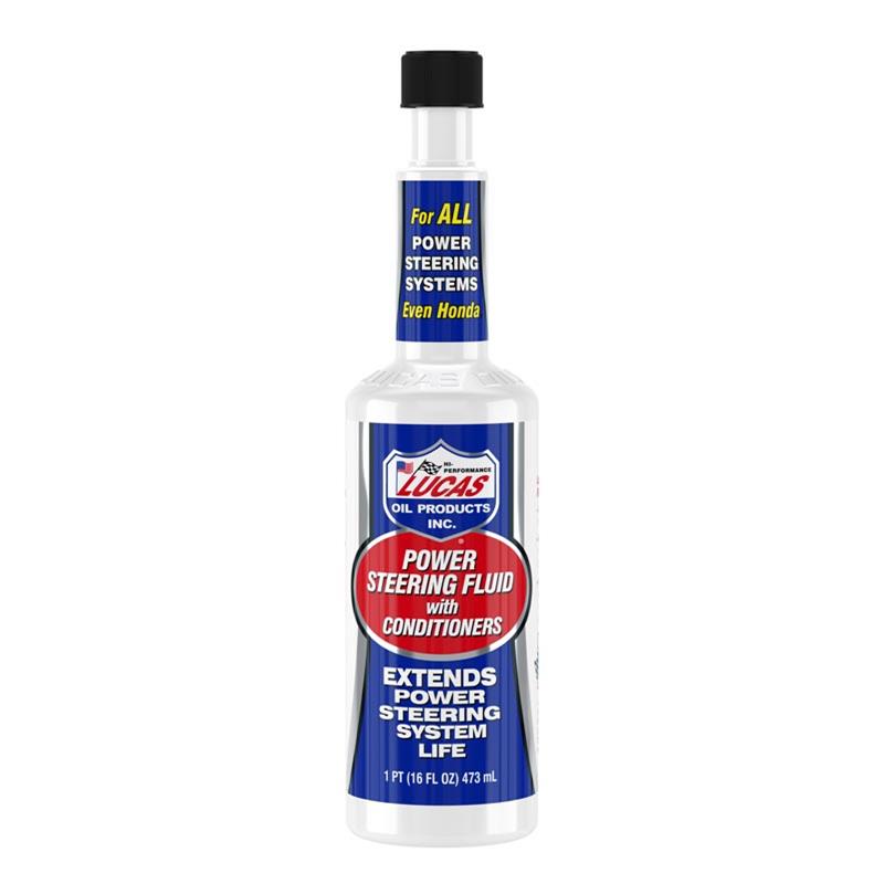 luc-10442 Lucas Power Steering Fluid With Conditioners 16oz - Afbeelding 1